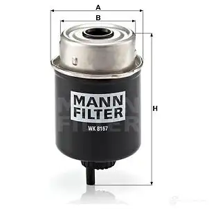 Топливный фильтр MANN-FILTER 68181 4011558012243 FBN YX wk8167