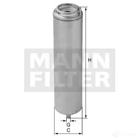 Топливный фильтр MANN-FILTER 4011558943608 wk519 Q MQ2ZW 67943 изображение 0