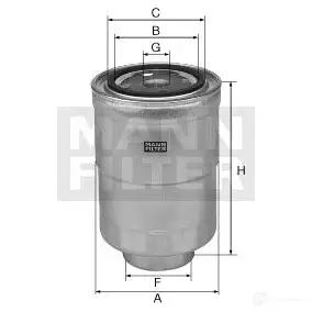 Топливный фильтр MANN-FILTER 9T6 MJW wk94016 5967678