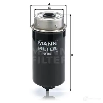 Топливный фильтр MANN-FILTER 4011558035501 wk8187 N Y1Q7C 68191 изображение 0