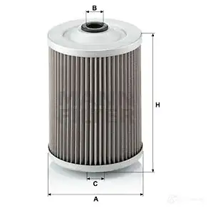 Топливный фильтр MANN-FILTER 67147 L22 9UG p990 4011558558000