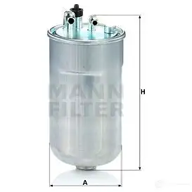 Топливный фильтр MANN-FILTER 68107 GU R15 wk8021 4011558013363 изображение 4