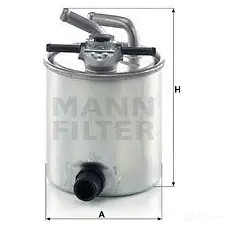 Топливный фильтр MANN-FILTER 4011558971908 MBB IA 68349 wk9206 изображение 5