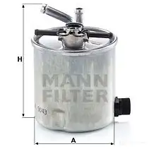 Топливный фильтр MANN-FILTER 4011558060985 wk9043 68332 B DC5ZF изображение 0