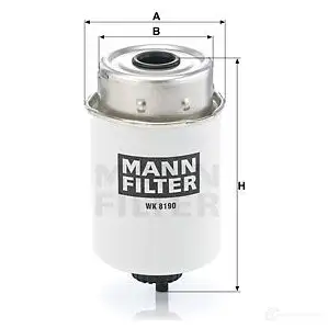 Топливный фильтр MANN-FILTER 4011558040987 wk8190 1423017357 VU7 4Q83