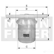 Топливный фильтр MANN-FILTER wk4283 4011558910907 W9 8GCP 67914 изображение 0