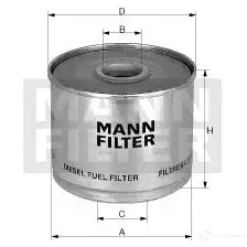 Топливный фильтр MANN-FILTER CCII 4V6 p9352 5967352