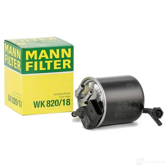 Топливный фильтр MANN-FILTER 83OD KK 68201 wk82018 4011558061647 изображение 1
