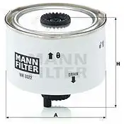 Топливный фильтр MANN-FILTER 5 XZAI wk8022x 4011558013905 68108 изображение 5