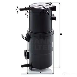 Топливный фильтр MANN-FILTER wk10034z 1437599814 1B5D L