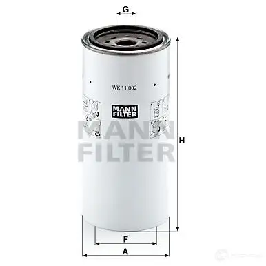 Топливный фильтр MANN-FILTER 67840 wk11002x OG8MG 0 4011558016586 изображение 0