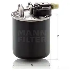 Топливный фильтр MANN-FILTER 68206 CL1Z L0 4011558061760 wk82022 изображение 5