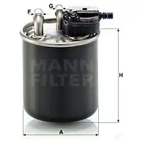Топливный фильтр MANN-FILTER 4011558061739 TPH XU 68205 wk82021 изображение 5