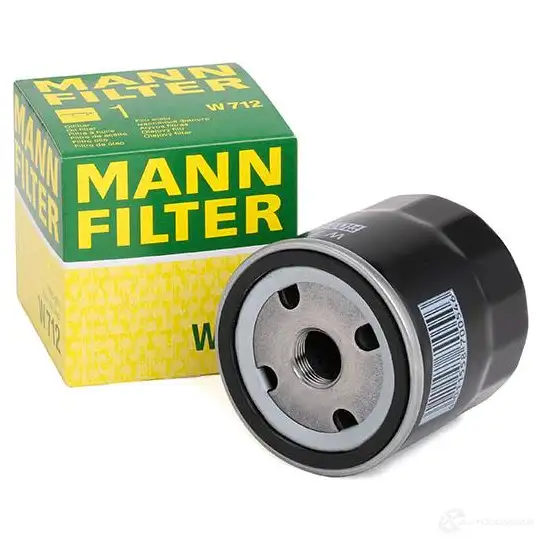 Масляный фильтр MANN-FILTER 67414 w712 4011558700508 NO Y5Z изображение 0