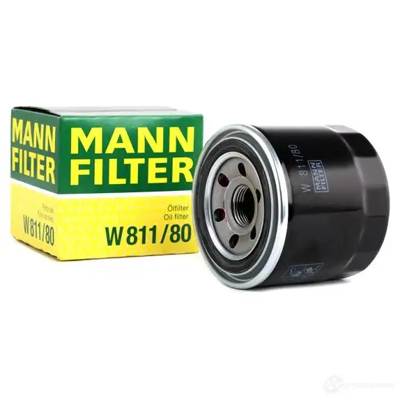 Масляный фильтр MANN-FILTER 4 BNT7 67517 w81180 4011558720001 изображение 1