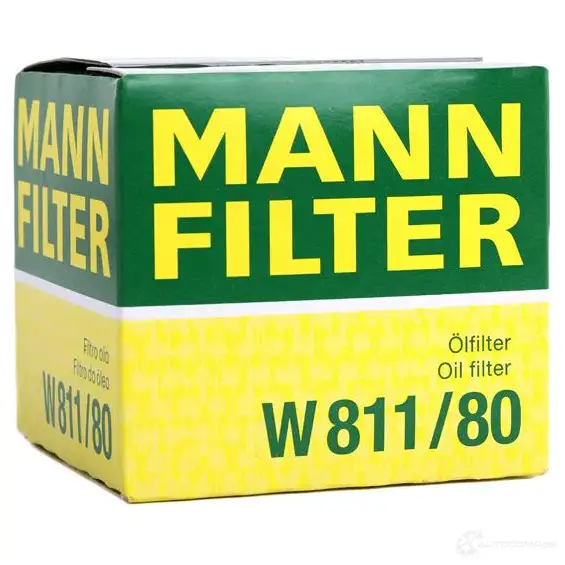 Масляный фильтр MANN-FILTER 4 BNT7 67517 w81180 4011558720001 изображение 4