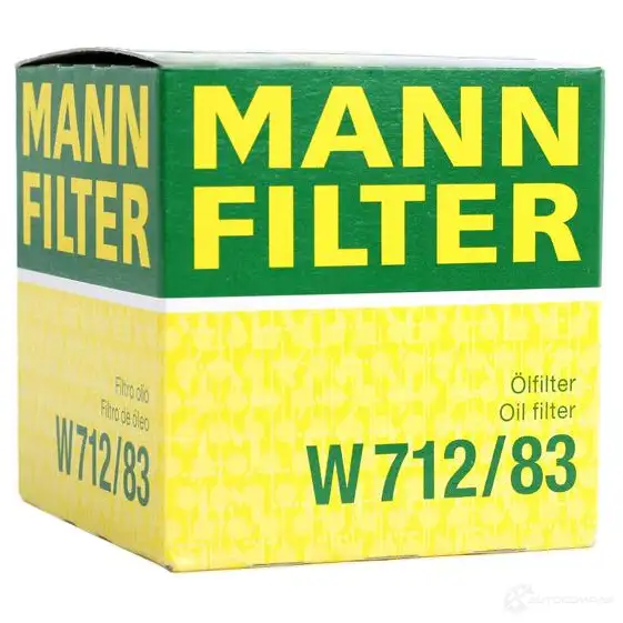 Масляный фильтр MANN-FILTER w71283 67445 ODY 9MF9 4011558000943 изображение 4