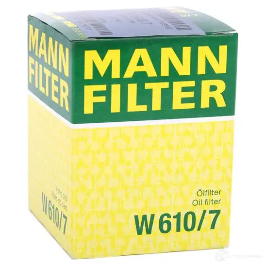 Масляный фильтр MANN-FILTER 67391 J1 P5J1T w6107 4011558760700 изображение 4