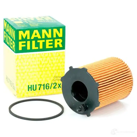 Масляный фильтр MANN-FILTER hu7162x J5O P0 4011558295400 66847 изображение 0