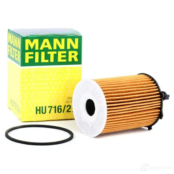 Масляный фильтр MANN-FILTER hu7162x J5O P0 4011558295400 66847 изображение 1