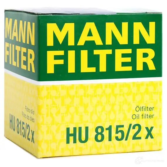 Масляный фильтр MANN-FILTER hu8152x 66889 L4 0EA2D 4011558294106 изображение 4