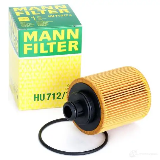 Масляный фильтр MANN-FILTER 4011558299606 2YJ 0L 66838 hu7127x изображение 1