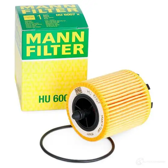 Масляный фильтр MANN-FILTER 57 F93 hu6007x 4011558034696 66789 изображение 1