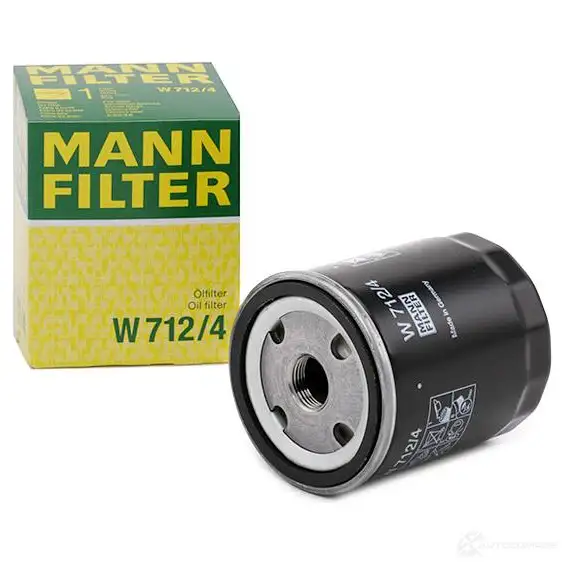 Масляный фильтр MANN-FILTER 2L XYNF 4011558701000 67427 w7124 изображение 1