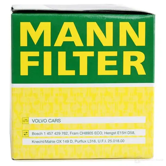 Масляный фильтр MANN-FILTER 4011558290900 KS1K XZ 66895 hu819x изображение 5