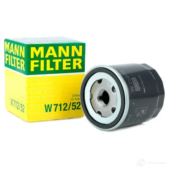 Масляный фильтр MANN-FILTER A6 P03 4011558729509 67435 w71252 изображение 1