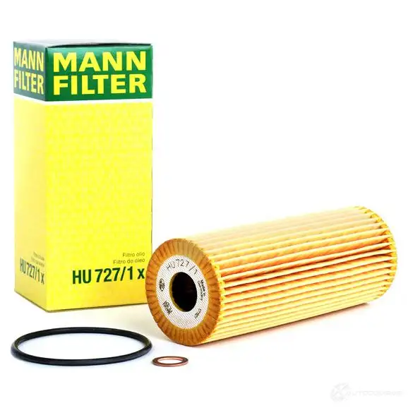 Масляный фильтр MANN-FILTER hu7271x 4011558406202 66875 7N9A6 G изображение 1