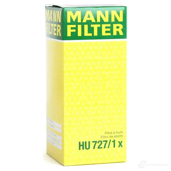 Масляный фильтр MANN-FILTER hu7271x 4011558406202 66875 7N9A6 G изображение 4