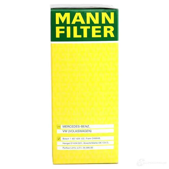 Масляный фильтр MANN-FILTER hu7271x 4011558406202 66875 7N9A6 G изображение 5