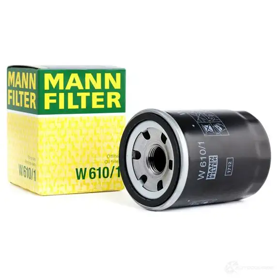 Масляный фильтр MANN-FILTER w6101 4011558738204 YQ9R QD 67386 изображение 1