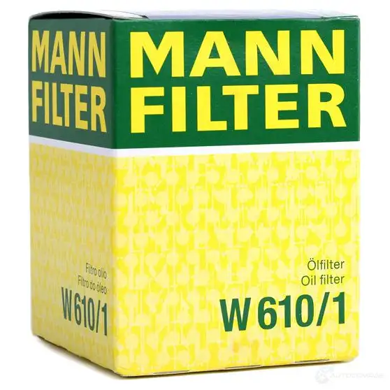 Масляный фильтр MANN-FILTER w6101 4011558738204 YQ9R QD 67386 изображение 4