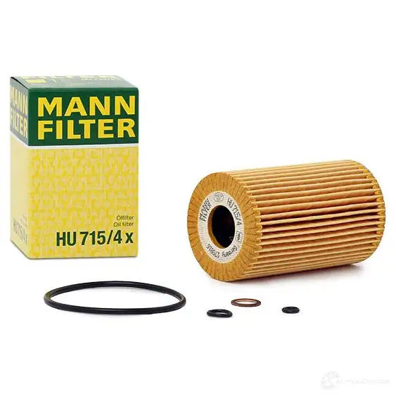 Масляный фильтр MANN-FILTER VD BYB hu7154x 4011558292706 66844 изображение 2