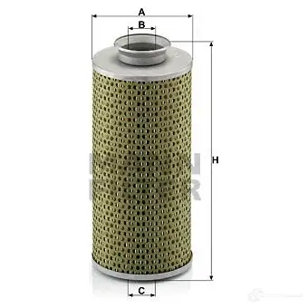 Масляный фильтр MANN-FILTER h1053n 4011558257408 WR DF9 66459