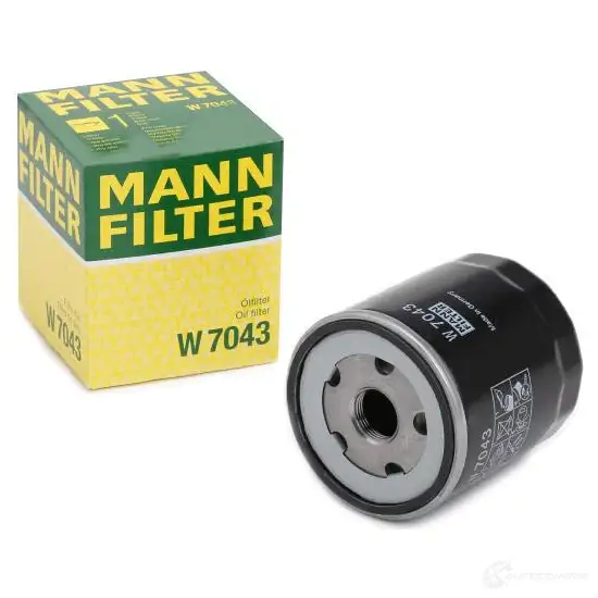 Масляный фильтр MANN-FILTER 67412 w7043 0 Y4LJTU 4011558064761 изображение 1