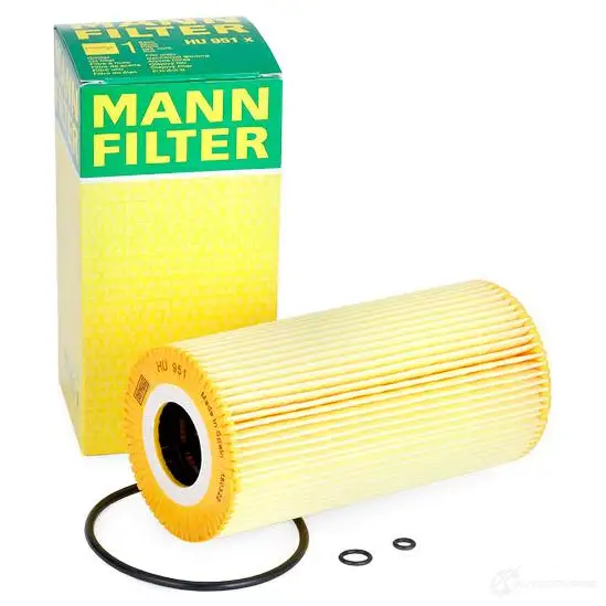 Масляный фильтр MANN-FILTER hu951x 4011558291402 W7 J0P 66944 изображение 1
