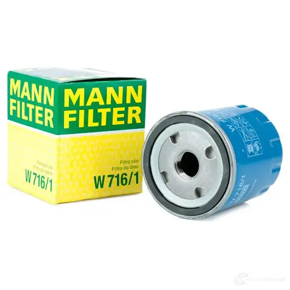 Масляный фильтр MANN-FILTER w7161 67462 B WIUW 4011558734107 изображение 1