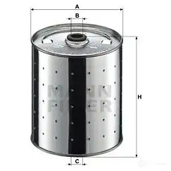 Масляный фильтр MANN-FILTER L0C UI 67154 pf1155k 4011558651404 изображение 0