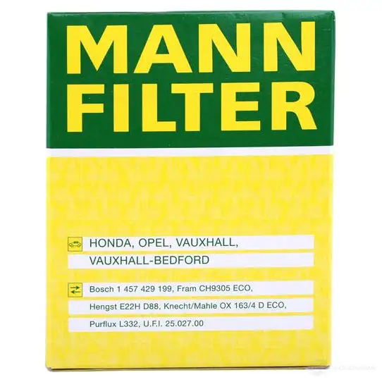 Масляный фильтр MANN-FILTER 66897 4011558293802 22R T3V hu820x изображение 5
