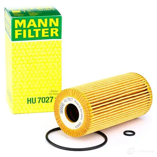 Масляный фильтр MANN-FILTER 4011558046798 66825 hu7027z 1KP 76 изображение 1