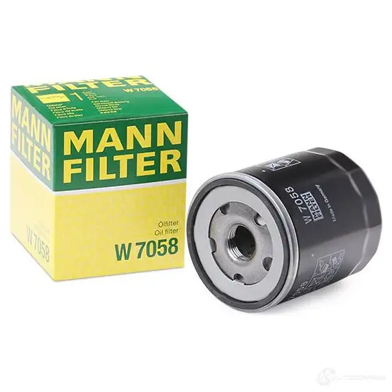 Масляный фильтр MANN-FILTER w7058 3PFZ IP 1437598835 изображение 1