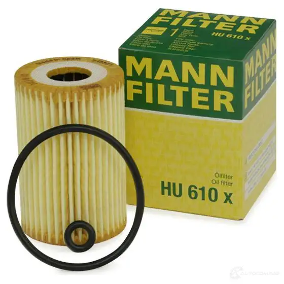 Масляный фильтр MANN-FILTER hu610x 8DBLA F1 66796 4011558290801 изображение 0