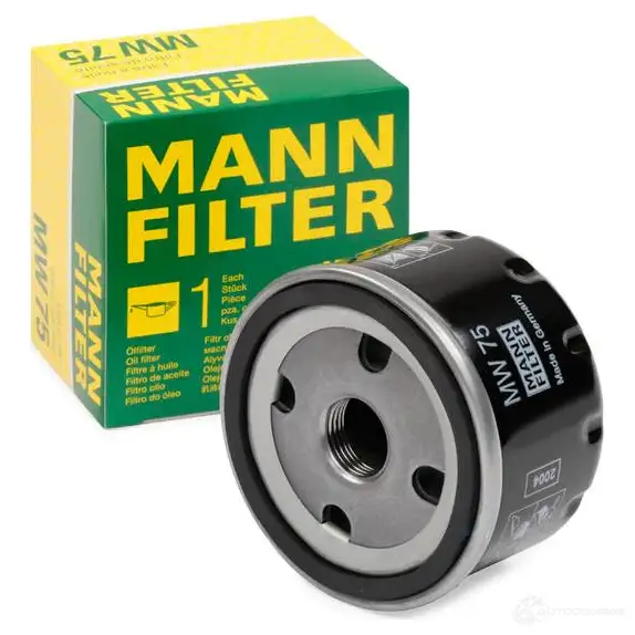Масляный фильтр MANN-FILTER 4011558843908 DN XOL mw75 67073 изображение 1