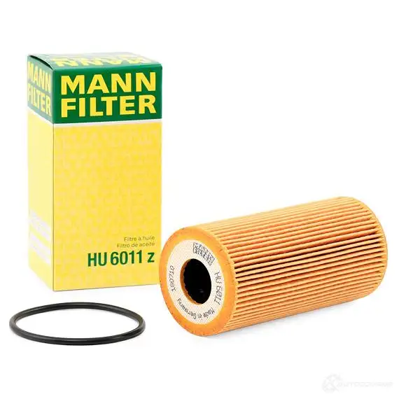 Масляный фильтр MANN-FILTER hu6011z 0 RSJZS 66792 4011558034122 изображение 1