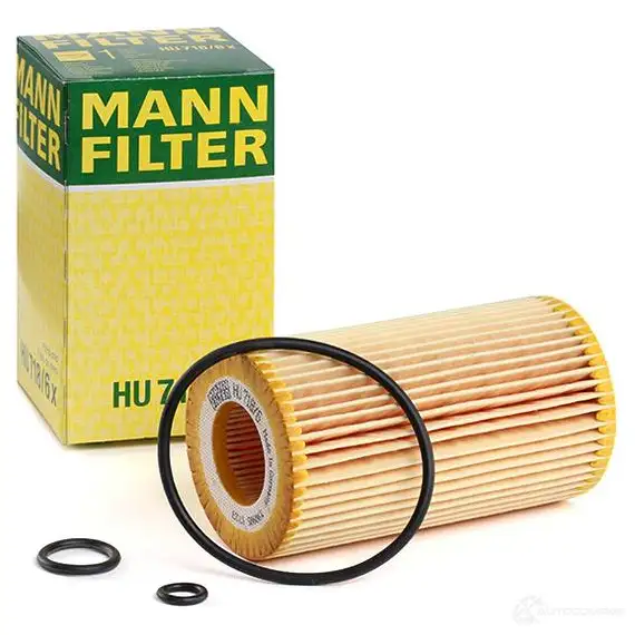 Масляный фильтр MANN-FILTER R93 92P 4011558297206 66855 hu7186x изображение 1