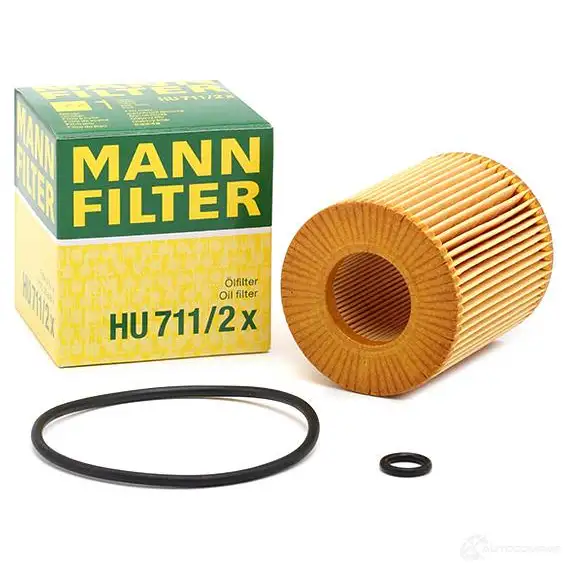 Масляный фильтр MANN-FILTER JBO6 A 4011558294403 hu7112x 66831 изображение 1