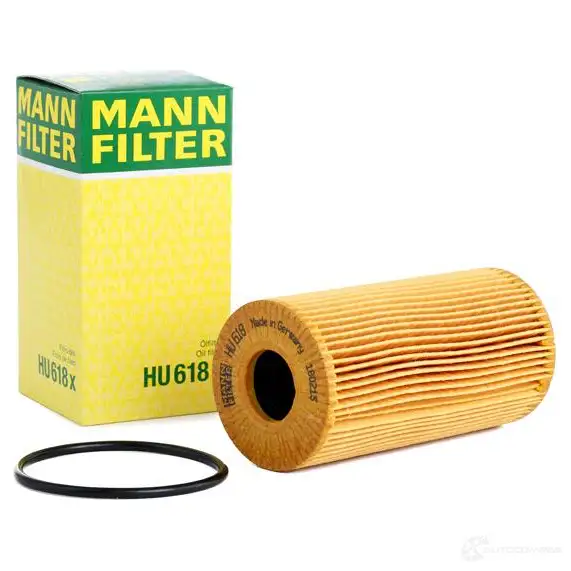 Масляный фильтр MANN-FILTER 4011558004521 DQQ AIU hu618x 66803 изображение 1